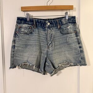 AE Strigid Curvy Super High-Waisted Relaxed Shorts